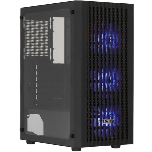 Корпус ATX PCCOOLER MA100 Mesh, Midi-Tower, без БП, черный [c3-a510bkp3-gl]