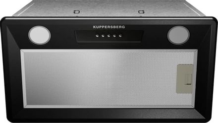 Встраиваемая вытяжка KUPPERSBERG High-Tech Inlinea 60 B, управление механическое, черный [9016]