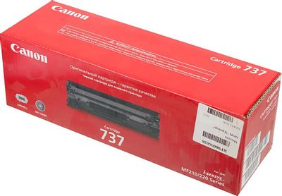 Обзор товара картридж Canon 737, черный / 9435B004 (284445) в интернет ...