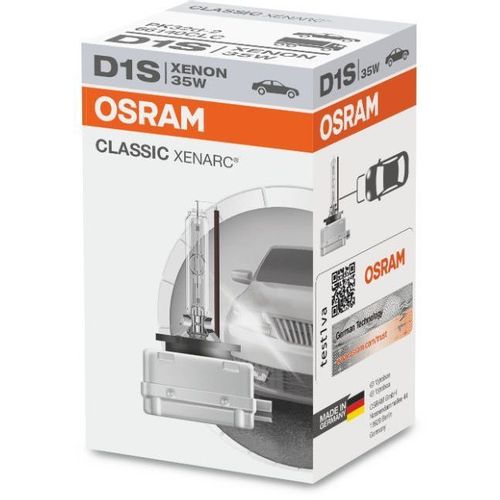 Лампа автомобильная ксеноновая Osram 66140CLC, D1S, 12В, 1шт