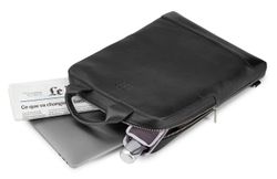 Сумка Moleskine Classic Leather, кожа натуральная, черный