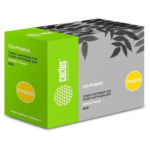Картридж Cactus CS-PH3635, 108R00796, черный / CS-PH3635