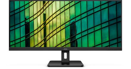 34" Монитор AOC Gaming Q34E2A, 2560x1080, IPS, 75Гц, 2хHDMI, 1хDP, черный