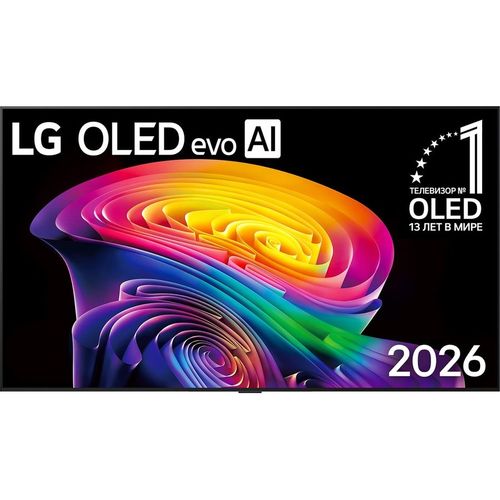 42" Телевизор LG OLED42C6RLA.ARU OLED, 4K Ultra HD, СМАРТ ТВ, WebOS, черный