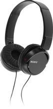 Изображение товара Наушники Sony MDR-ZX110AP, 3.5 мм, накладные, черный [mdr-zx110ap/b]