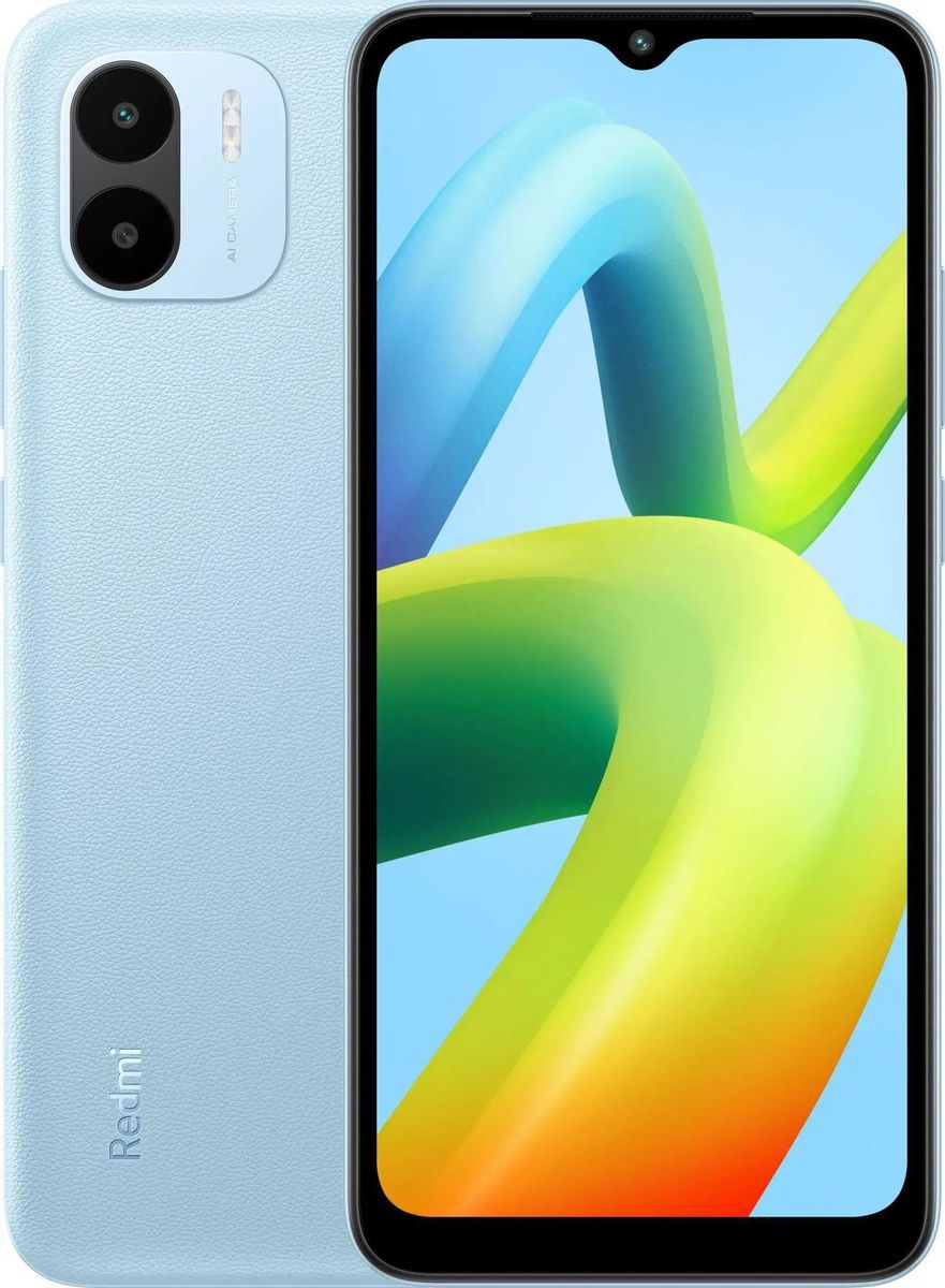 Характеристики Смартфон Xiaomi Redmi A1+ 2/32 GB, голубой (1872858)  смотреть в СИТИЛИНК