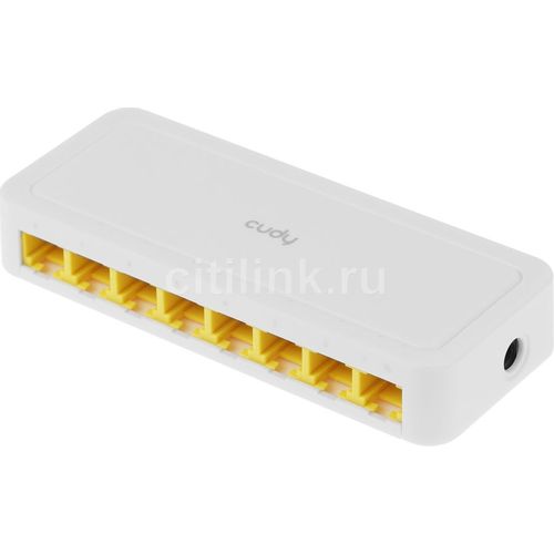 Коммутатор CUDY FS108D, неуправляемый, 8 RJ-45, 10/100 Мбит/с