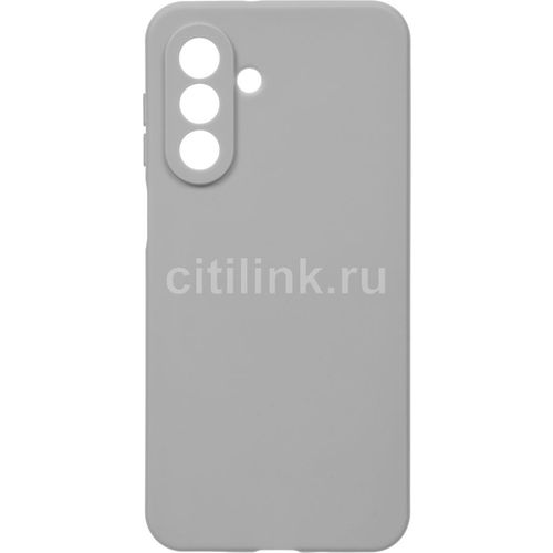 Чехол (клип-кейс) BORASCO Silicone Case, для Samsung Galaxy A17, серый [75767]