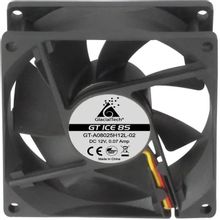 Вентилятор GlacialTech GT Ice 8S Silent 80мм, 3-pin, от БП:4-pin (Molex ...