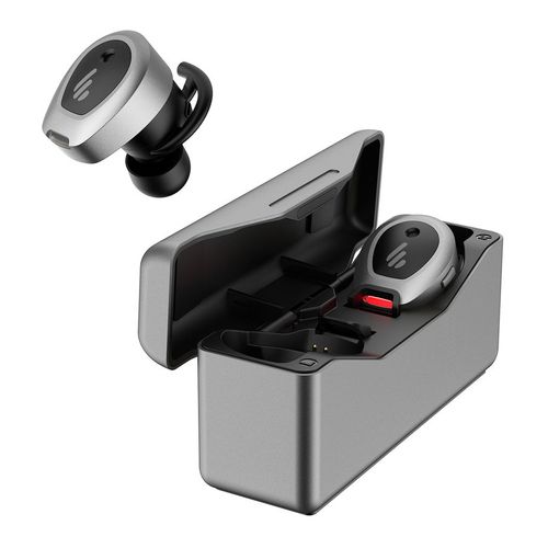 Наушники Edifier TWSNB, Bluetooth, внутриканальные, серый/черный