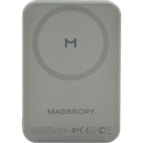 Внешний аккумулятор (Power Bank) MAGSSORY PBN012, 5000мAч, черный