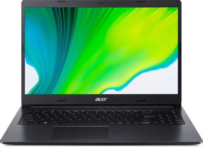 Ноутбук Acer Aspire 3 A315-23-A1UF NX.HVTER.02F, 15.6", TN, AMD 3020e 1.2ГГц, 2-ядерный, 4ГБ DDR4, 256ГБ SSD,  Intel UHD Graphics, Windows 11 Home, черный