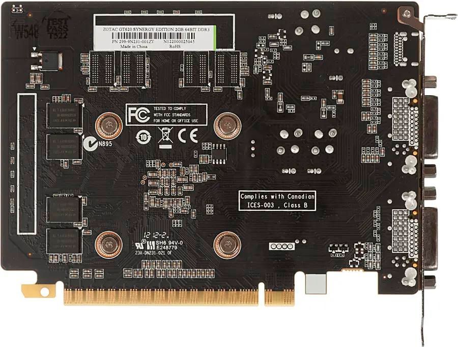 Zotac NVIDIA GeForce GT 620 2 DDR3