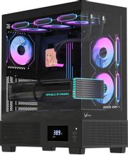 Изображение товара Компьютерный корпус ATX Formula Crystal E1 Floe черный без блока питания