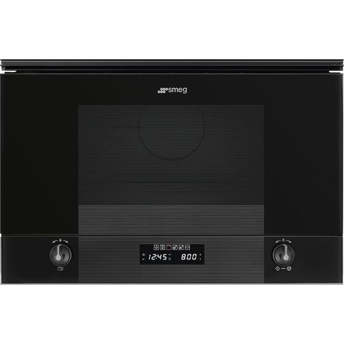Встраиваемая микроволновая печь SMEG MP122B3, 22л, 850Вт, черный
