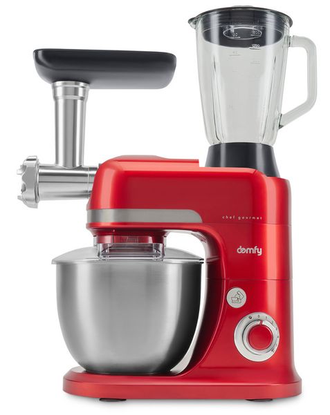 Кухонная машина DOMFY DSC-KM502,  красный