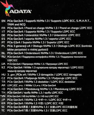 Adata sx8200np hot sale