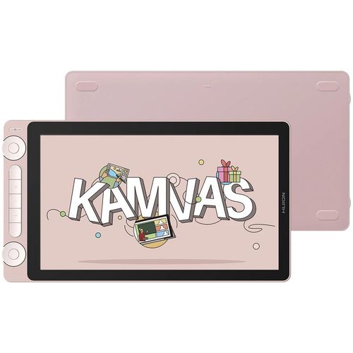 13.3" Графический планшет HUION Kamvas 13 Gen 3, 1920x1080, розовый