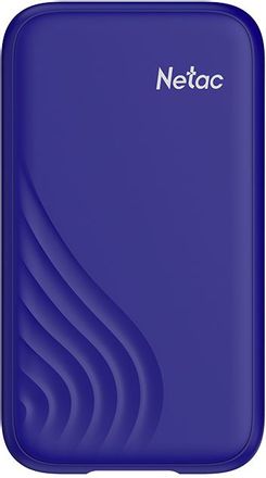 128ГБ Внешний диск SSD NETAC ZX20 III Evo NT01ZX20IIIEVO-128G-32BL, USB 3.2 Gen 1, запись - 490МБ/с, чтение - 540МБ/с, синий