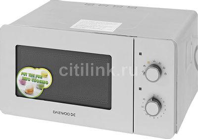 Микроволновая печь Daewoo KOR-5A17S, 500Вт, 15л, серебристый(плохая ...
