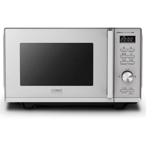Микроволновая печь CASO HCMG 25 Ceramic Chef, 900Вт, 25л, серебристый