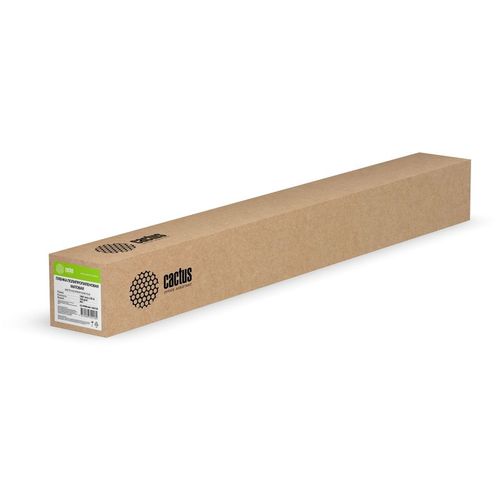 Пленка Cactus CS-PPM160-106750, для струйной печати, 1067мм х 50м, втулка 50.8мм (2"), 160г/м2, белый, покрытие матовое