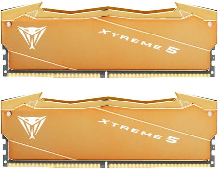 Оперативная память Patriot Viper Xtreme 5 Aurum VXA564G6030K DDR5 - 2x 32ГБ 6000МГц, DIMM, Aurum, Ret