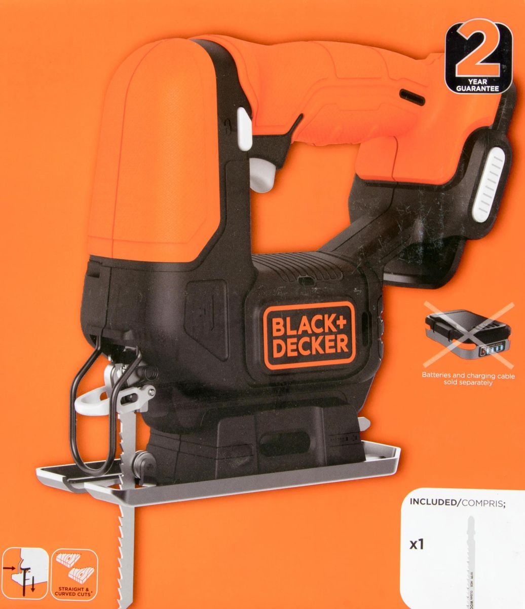 BLACK & DECKER BDCJS12N-XJ 12V Cordless jigsaw (without battery and  charger)