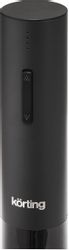 Штопор электрический Korting KWO 0010-PR2, 25Вт, черный