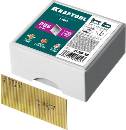Гвозди для нейлера Kraftool 31786-20