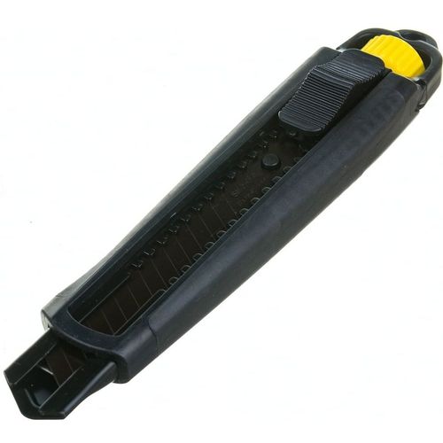 Нож HANSKONNER HK1076-08-01, 18мм, 1шт, черный
