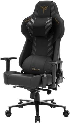 Кресло игровое ZONE 51 Impulse Royal, на колесиках, искусственная