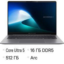 Изображение товара ASUS ExpertBook P5 P5405CSA NZ0300X ноутбук 14 IPS 16ГБ 512ГБ SSD Arc 130V Windows 11 Pro