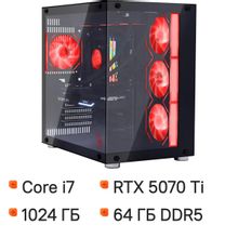 Изображение товара Компьютер BLOODY CZ79C3 на базе Intel Core i7 14700KF с видеокартой RTX 5070 Ti 16 ГБ и 64 ГБ DDR5
