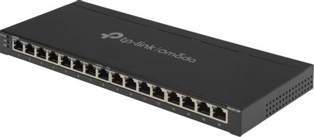 Коммутатор TP-LINK SG2016P, управляемый, 16 RJ-45, 10/100/1000 Мбит/с