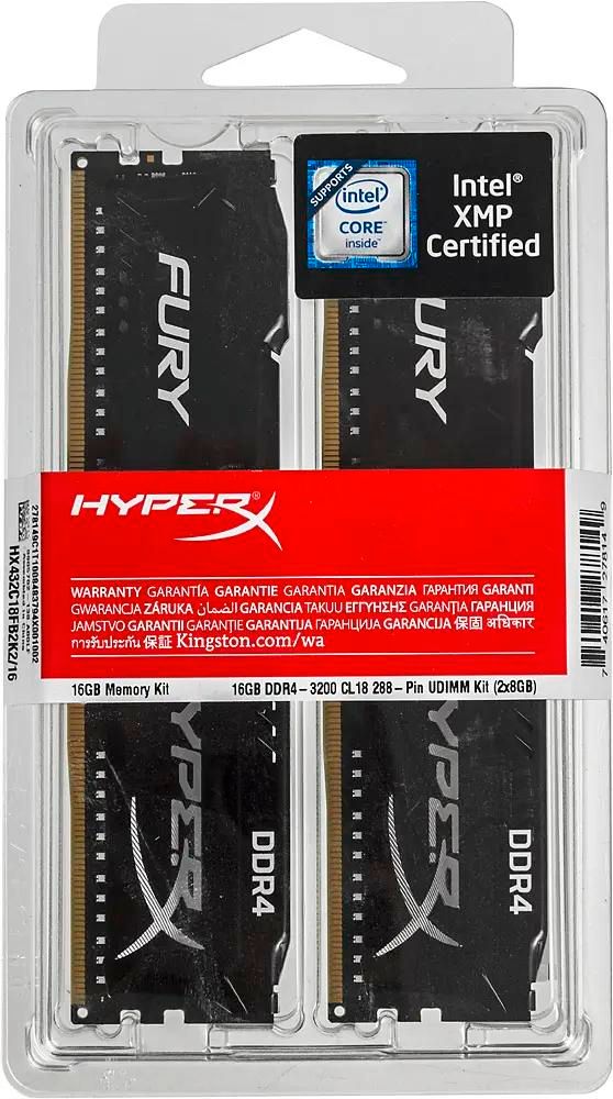 Kingston HyperX Fury HX432C18FB2K2 16 DDR4 2x 8 3200 DIMM Ret 1080387