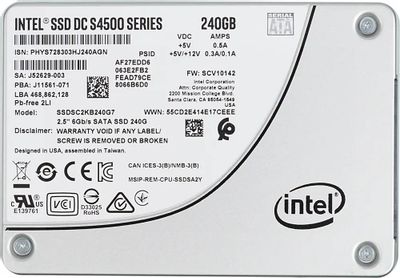 SSD Intel DC S4500 SSDSC2KB240G701 240 2.5