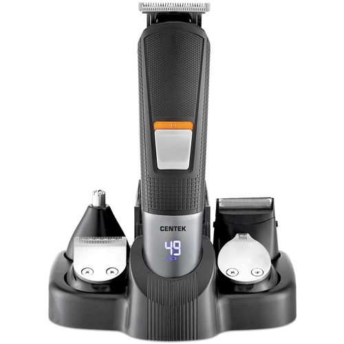 Машинка для стрижки CENTEK CT-2138 черный/серый