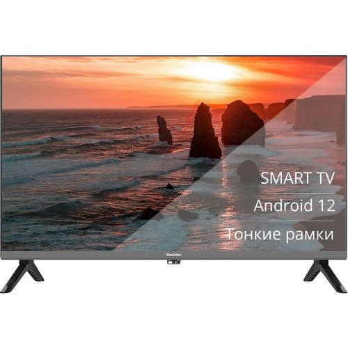 24" Телевизор BLACKTON Bt 24FS34B HD, СМАРТ ТВ, Android, серый