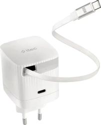 Изображение товара Сетевое зарядное устройство TTEC SmartCharger Duo GAN,  USB-A,  USB-C, USB-C, 65Вт, белый [2scg05b]