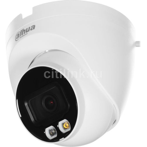 Камера видеонаблюдения IP Dahua DH-IPC-HDW2249T-S-IL-0280B, 1920х1080 pix, 2.8 мм, белый [dh-ipc-hdw2249tp-s-il-0280b]