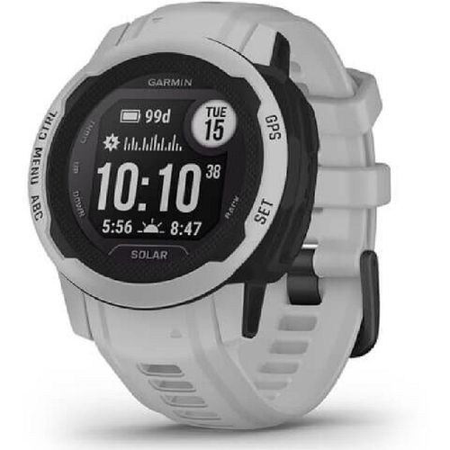 Смарт-часы Garmin Instinct 2 Solar, 40мм, 0.9", серый/черный/серый