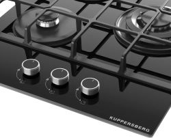 Газовая варочная панель KUPPERSBERG High-Tech TG 42 B, черный