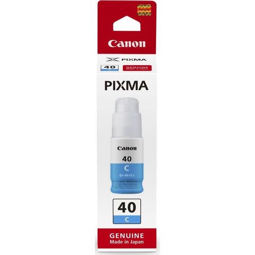Чернила Canon GI-40C 3400C001, для Canon, 70мл, голубой