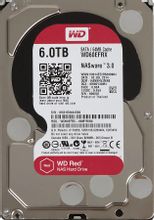 Жесткий диск WD Red WD60EFRX, 6ТБ, HDD, SATA III, 3.5