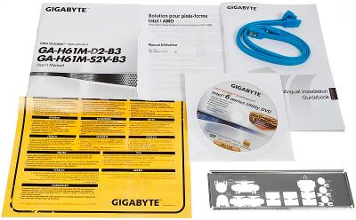 GIGABYTE GA H61M D2 B3 LGA 1155