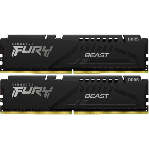 Оперативная память Kingston Fury Beast Black KF556C40BB2K2-64 DDR5 - 2x 32ГБ 5600МГц, DIMM, Ret