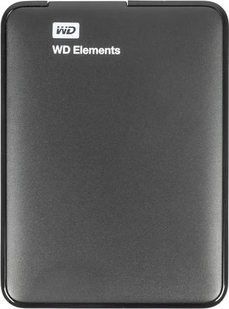 Внешний диск HDD WD Elements Portable WDBU6Y0020BBK-WESN, 2ТБ, черный