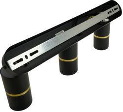 Спот FERON ML1863, 105Вт, патрон GU10 х 1шт, накладной, на потолок, черный/золотистый