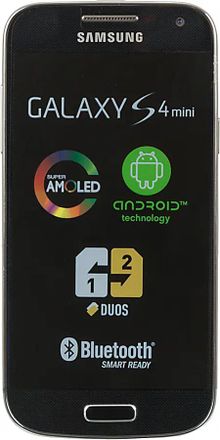 Смартфон Samsung Galaxy S4 mini Duos GT-I9192, черный